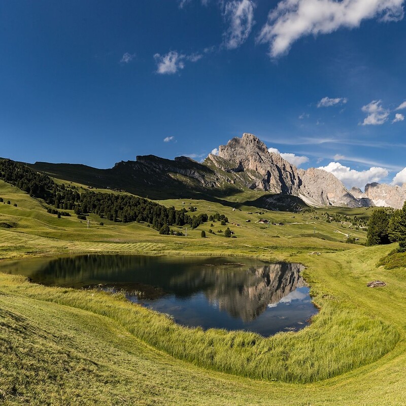 Lech Sant mountain lake